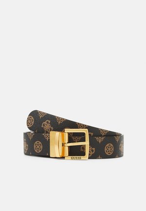 HENSLEY LOGO ADJUST PANT BELT - Cintura - mocha multi