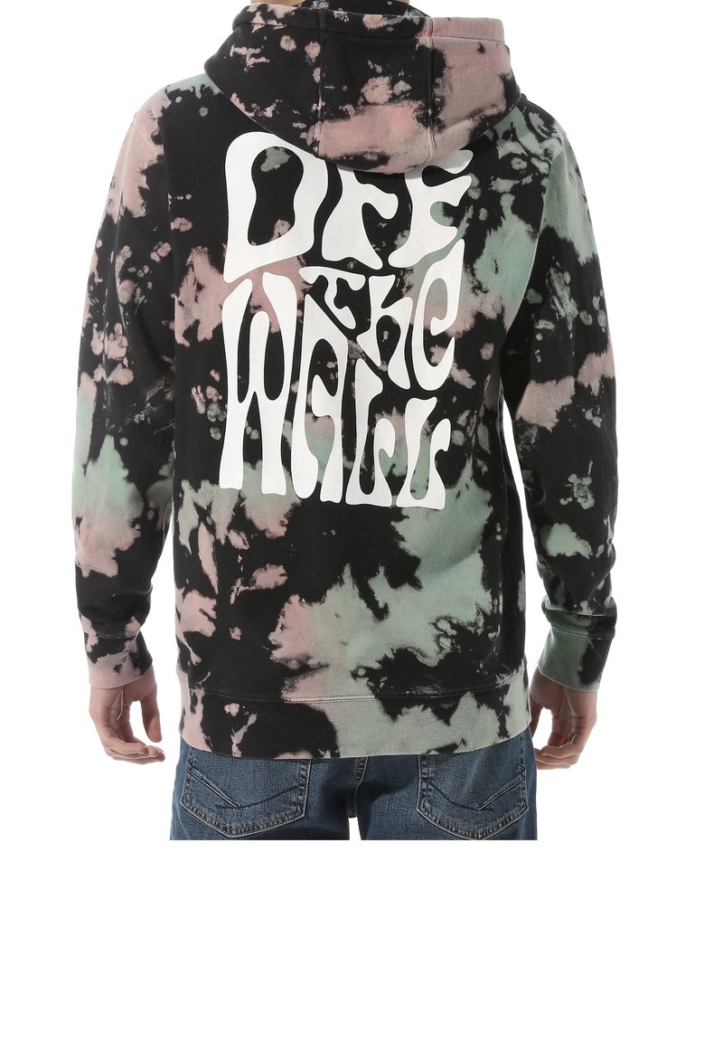 Vans Jersey con capucha - mottled black