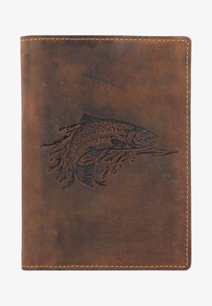 VINTAGE - Visitekaarthouder - brown