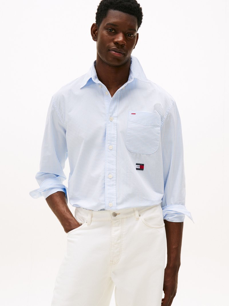 Tommy Hilfiger - F1 MOVIE BENGAL STRIPED SHIRT - Shirt - blue, Enlarge
