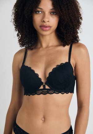 LASCANA Push-up BH - black