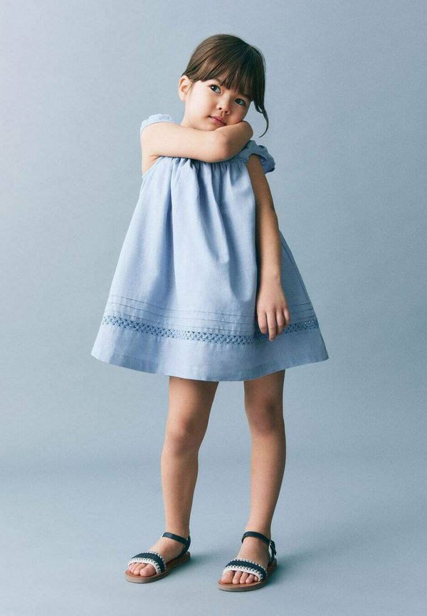 Freizeitkleid - hemelsblauw