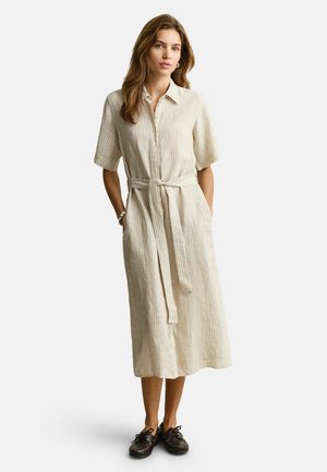 STRIPED  - Blousejurk - oat beige