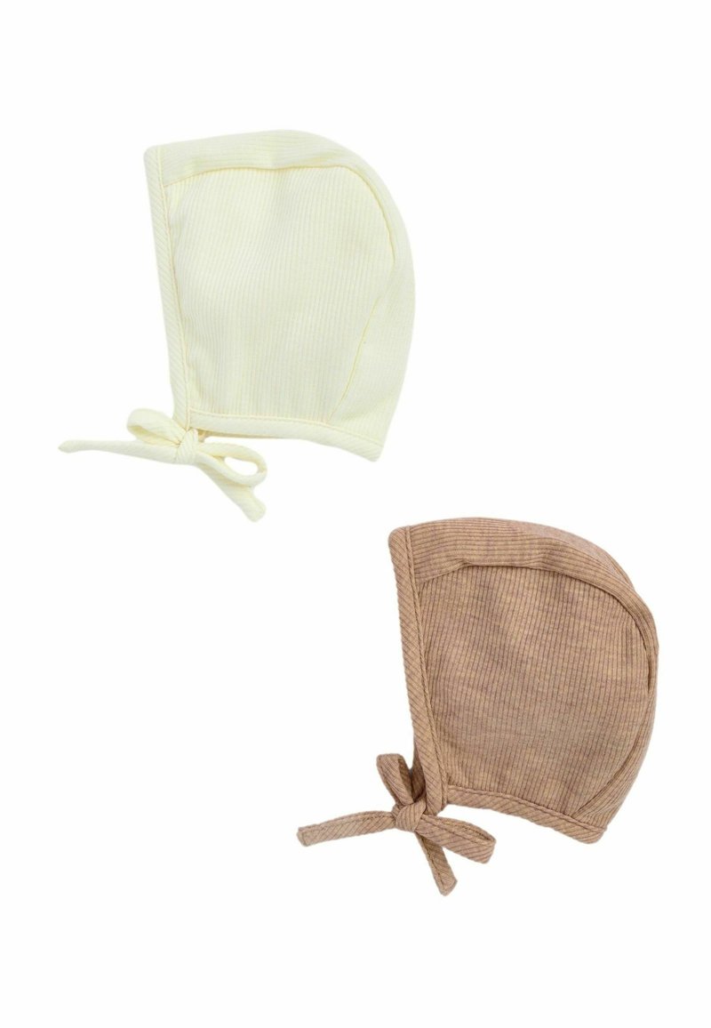 Next 2 PACK REGULAR FIT - Căciulă - cream   neutral