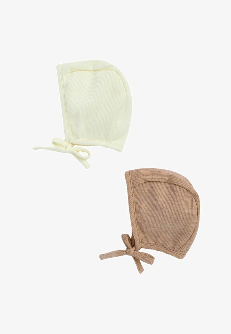 Next 2 PACK REGULAR FIT - Căciulă - cream neutral