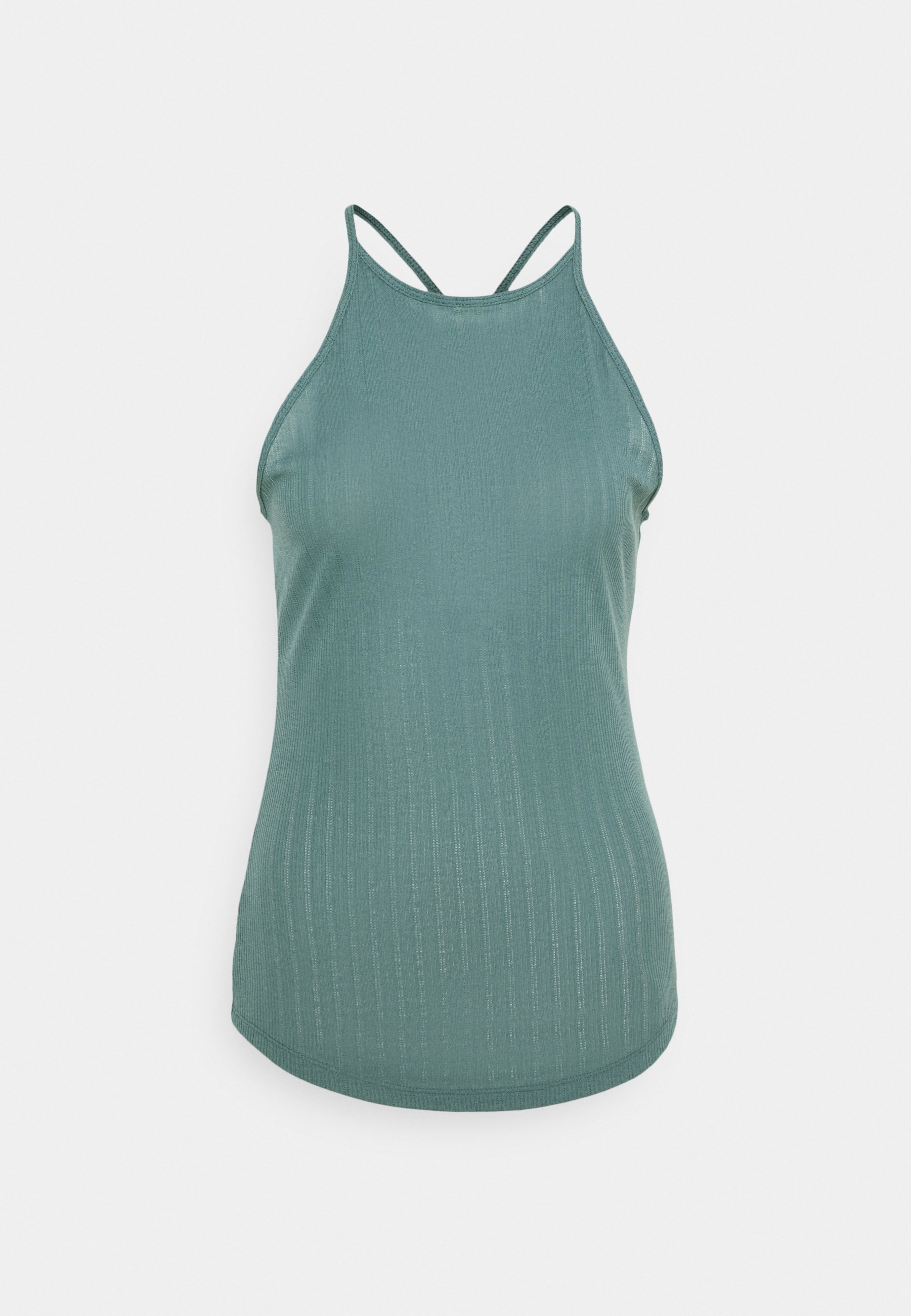 POINTELLE TANK - Sportshirt - hasta/dark teal green POINTELLE TANK - Sportshirt - hasta/dark teal green