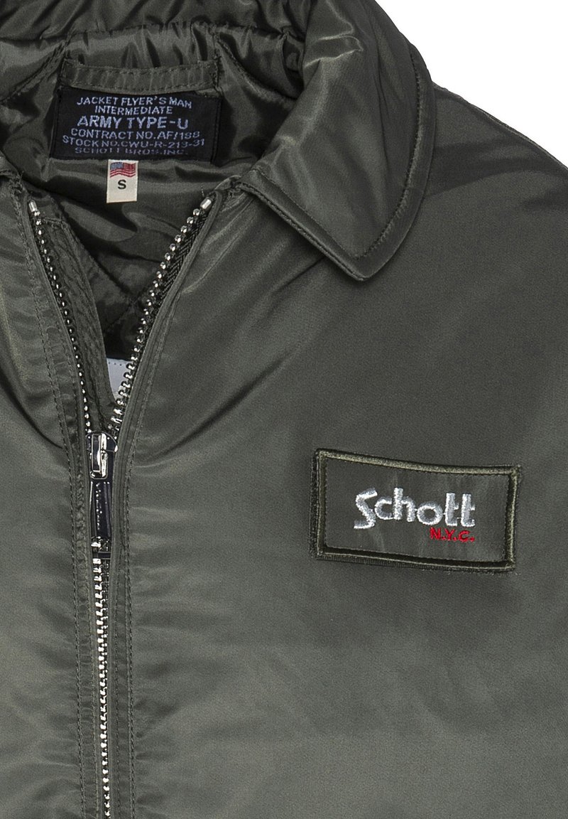 Parka Schott Freya Doudoune Freya De Schott En Nylon Homme Noir