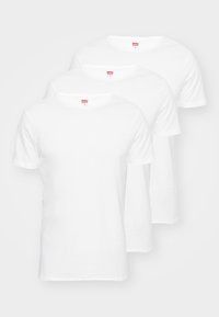CLASSIC SOLID CREW 3 PACK - Unterhemd/-shirt - white