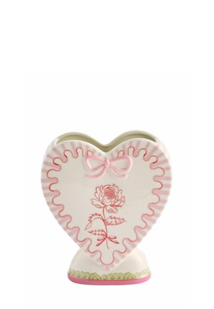 Cath Kidston, CATH KIDSTON HEART SHAPED VASE UNISEX - Vase - pink