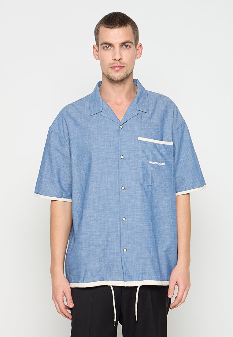 Armani Exchange Overhemd lichtblauw Armani Exchange Overhemd lichtblauw