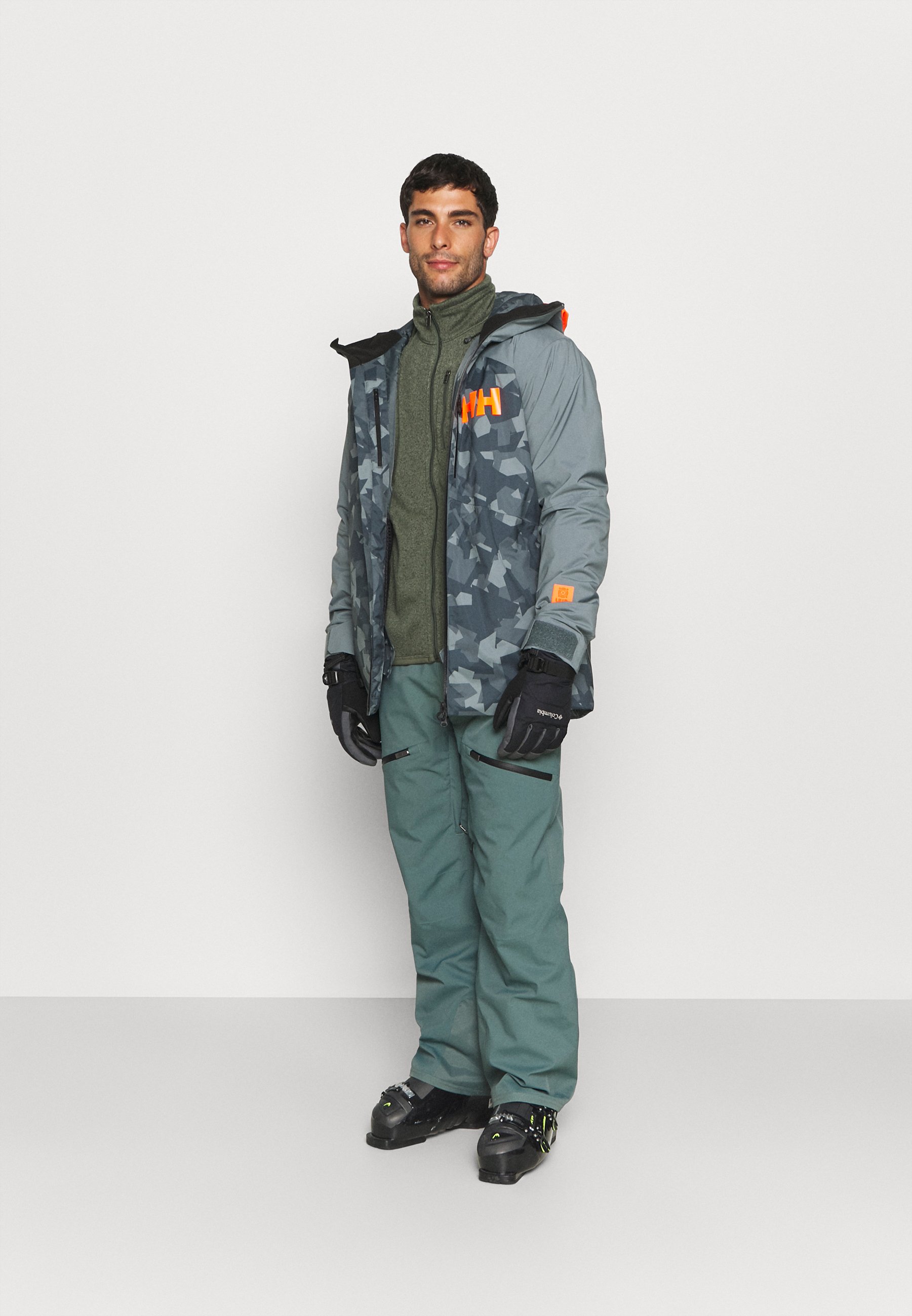 The North Face CHAKAL PANT - Pantaloni da neve - balsam green/verde -  Zalando.it