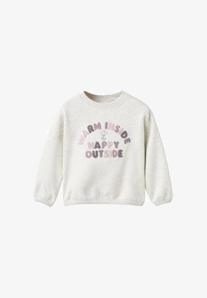 BABY - Športni pulover - mottled light grey