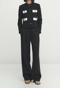 Massimo Dutti Gilet - black