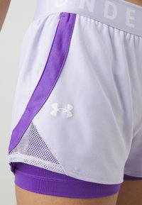 Under Armour PLAY UP SHORTS - Sporta šorti - salt purple/lavish/white