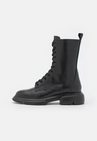 Emporio Armani Botines con plataforma - black