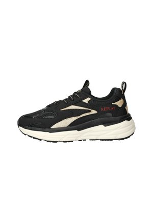 Sneakers laag - zwart