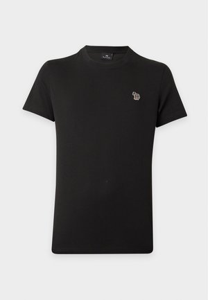 PS Paul Smith, MEN SLIM FIT ZEBRA - Základné tričko - black