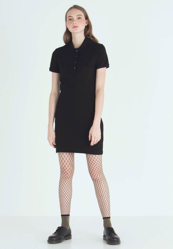 Shirt dress - noir2