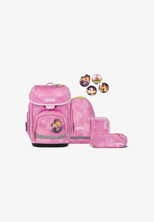 SET - Juego de mochilas escolares - wolkenzaubär - pink
