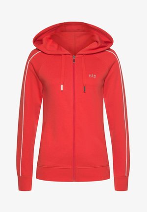 H.I.S Zip-up sweatshirt - rot