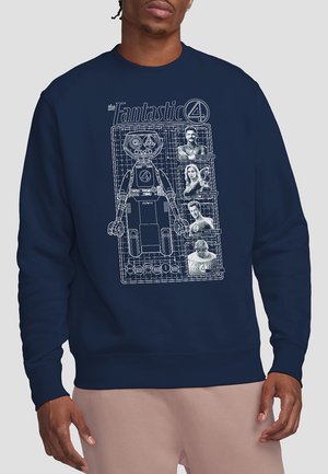 FANTASTIC FOUR FIRST FAMILY AND HERBIE BLUE - Sweatshirt - dark blue