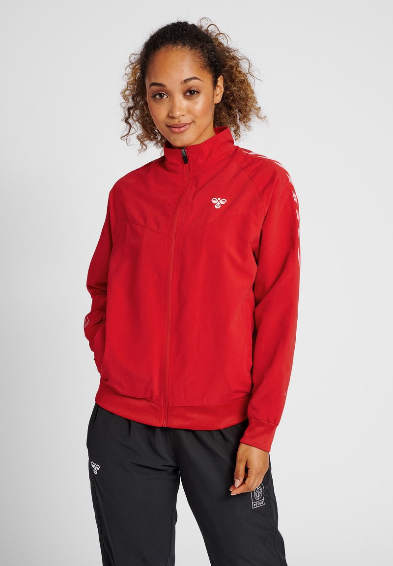 Hummel TRACK JACKET WOMAN - Trainingsvest - aura orange