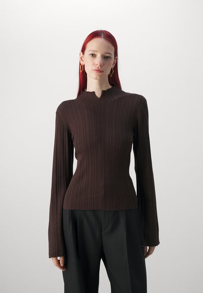 Holzweiler TULIP  - Jersey de punto - dark brown