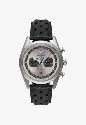 Emporio Armani, TRADITIONAL RACER - Montre à aiguilles - black