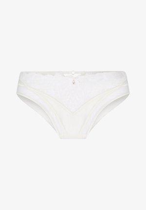 Hunkemöller, HUNKEMÖLLER HIGHLEG BRAZILIAN MILLIE - Brazilian-Slip - white