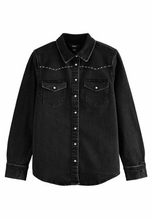 Next SEAM DETAIL WESTERN - REGULAR FIT - Nööpidega pluus - black stud