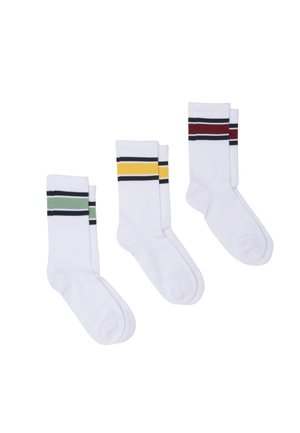 TRIPACK  - Calcetines tobilleros - pink black