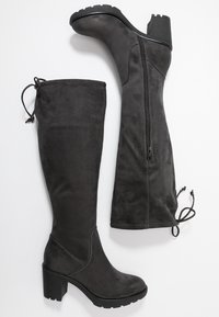 s.Oliver Botas con plataforma - anthracite