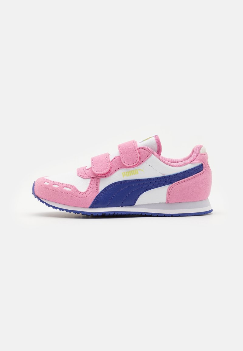 Puma CABANA RACER 20 UNISEX - Sneaker low - white/lapis lazuli/mauved out/cool cucumber