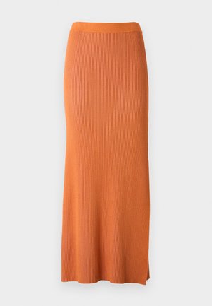 Samsøe Samsøe SACHERYL SKIRT - Maxisukňa - autumn maple mel