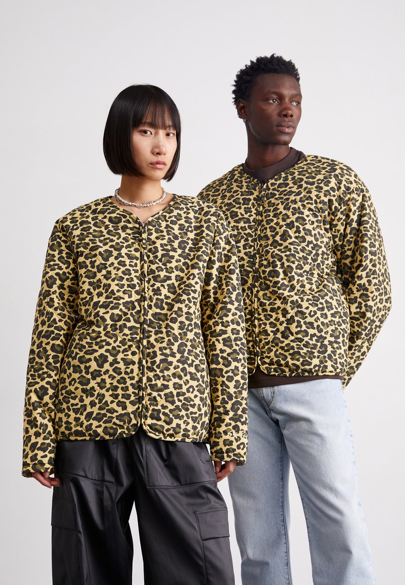 Stan Ray QUILTED LINER JACKET UNISEX - Lagana jakna - leopard camo