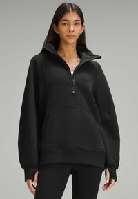 lululemon SCUBA OVERSIZED FUNNEL NECK HALF-ZIP - Sweatshirt - black