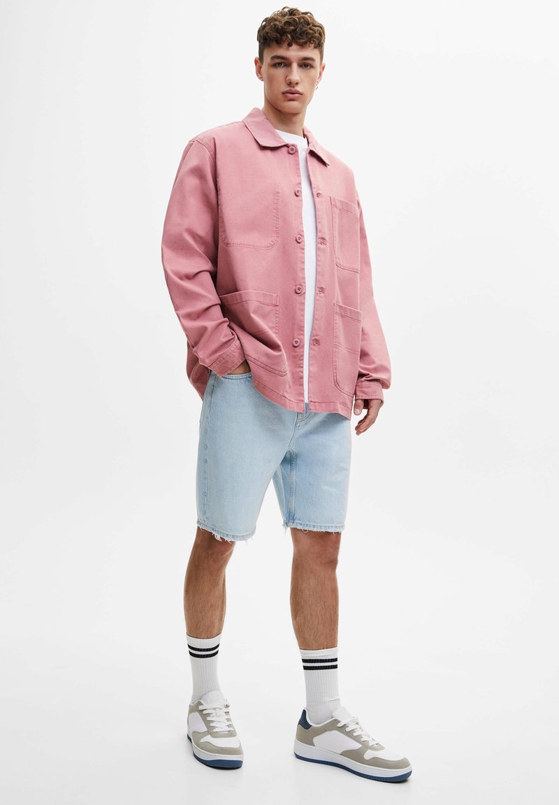 Herren Leichte Jacken | PULL&BEAR BASIC UTILITY Leichte Jacke mottled pink/pink meliert - BV57050 Herren Leichte Jacken | PULL&BEAR BASIC UTILITY Leichte Jacke mottled pink/pink meliert - BV57050