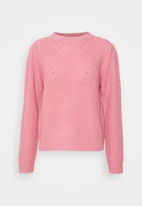 VILA Stickad tröja - pink