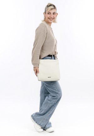 ENIE - Cross body bag - beige