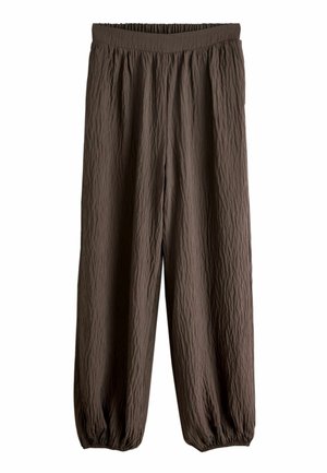 REGULAR FIT - BALLOON  - Stoffhose - chocolate brown