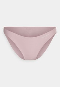 Calvin Klein Underwear BIKINI 3 PACK INVISIBLES COTTON - Slip - black/white/subdued
