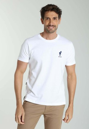 Gentleman Farmer, HORSE EST.90 - T-shirt basique - blanc