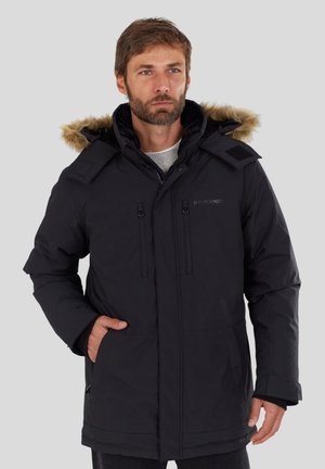 Winter coat - washed black