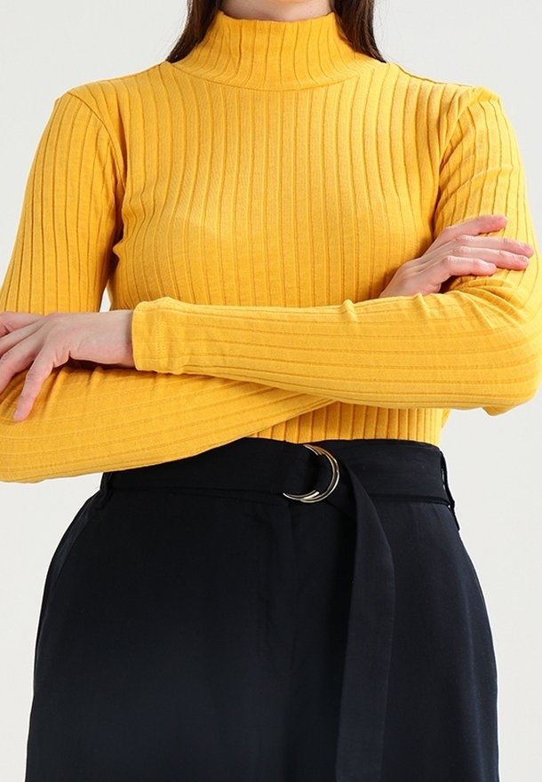 KIOMI Pullover - yellow