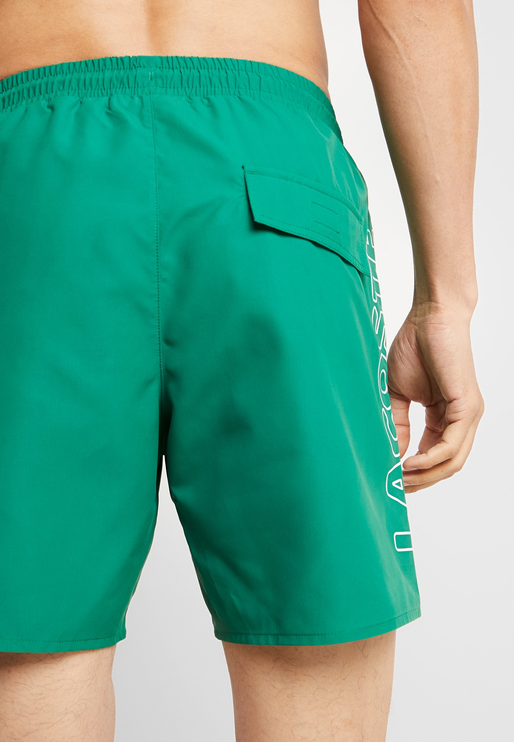 green lacoste shorts