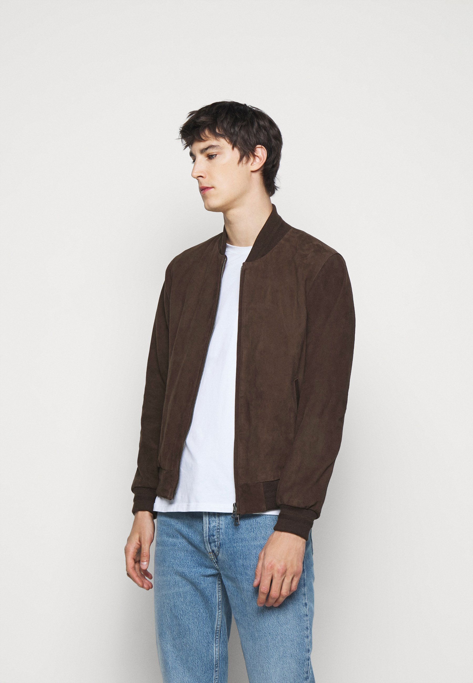 hackett suede jacket