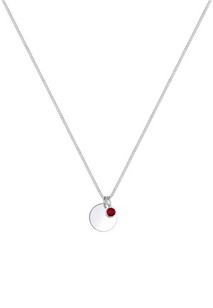 BIRTHSTONE APRIL - Ketting - red