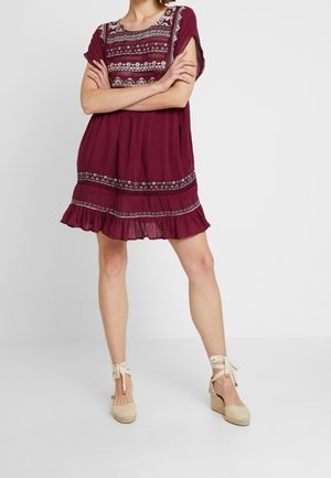 Vestito casual - bordeaux