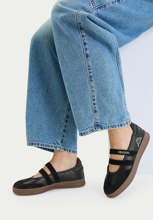 Kappa, Ballerina's met enkelbandjes - black