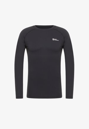 Jack Wolfskin INFINITE LIGHT LS - Maglietta a manica lunga - black